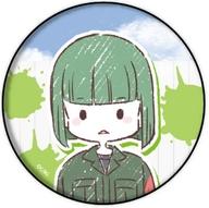 【中古】バッジ・ピンズ 柴田勝家 「学園BASARA 缶バッジ 12.つなぎVer. グラフアートデザイン」画像