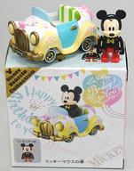 【中古】トミカ ミッキーマウスの車 フィギュア付き 2021(ホワイト×ライトイエロー×ライトブルー) 「トミカ ディズニービークルコレクション」