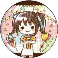 【中古】バッジ・ピンズ 安形紗綾 「SKET DANCE 缶バッジ 07 お祝いver. グラフアートデザイン」画像