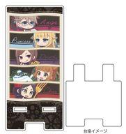 【中古】スマホ・モバイルスタンド(アクリル) 01.集合デザイン お茶会ver. (ミニキャラ) スマキャラスタンド 「プリンセス・プリンシパル Crown Handler」画像