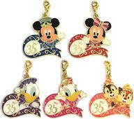 雑貨 全5種セット チャーム ディズニーリゾート 35周年 Happiest Celebration 東京ディズニーランド限定 ジャングルカーニバル ゲーム景品 満点の