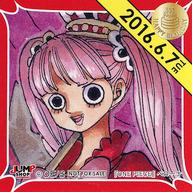 【中古】シール・ステッカー ペローナ(2016/06/07) 366日ステッカー 「ワンピース」 ジャンプショップ限定 配布品