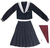 【中古】お人形さん付属物 AZO2用 和遥清心お嬢さん翰林院 ユニフォームset(米国海軍×ボルドーワイン) 「和遥キナ授業時間ユニフォーム寄せあわせ」