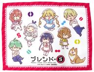 【中古】マグカップ・湯のみ ジャケットイラスト オリジナルランチョンマット 「ブレンド・S Blu-ray Disc BOX 完全生産限定版」 アニプレックス購入特典画像