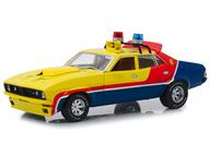 【中古】ミニカー 1/18 First of the V8 Interceptors(1979) - 1974 Ford Falcon XB 4-Door Sedan M.F.P.(黄色) [13574]