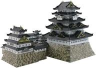 【中古】パズル<br> 連立式天守 江戸城 メタリックナノパズル プレミアムシリーズ マルチカラー [T-MP-015M]