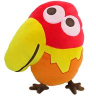 【中古】クッション・抱き枕・本体 キョロちゃん もちもちダイカットクッション 「森永チョコボール」画像