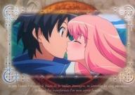 【中古】アニメ系トレカ/ノーマルカード/契約の証カード/ゼロの使い魔 トレーディングカード 54[ノーマルカード]：ルイズ＆平賀才人画像