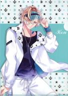【中古】クリアファイル 無神コウ A4クリアファイル 「DIABOLIK LOVERS BLACK×AQUAMARINE くじ Type B」 D2賞画像