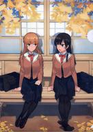 【中古】クリアファイル 佐伯沙弥香＆七海燈子 特製A4クリアファイル 「ライトノベル やがて君になる 佐伯沙弥香について 2」 メロンブックス購入特典画像