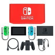 【中古】ニンテンドースイッチハード Nintendo Switch本体 カラーカスタマイズ /Joy-Con(L)ネオングリーン(R)ネオンブルー/Joy-Conストラップ(L)ネオングリーン(R)ネオンブルー｜ネットショップ駿河屋　店