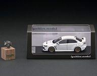 【中古】ミニカー 1/43 Lancer Evolution X CZ4A(白いこと) With Engine WEB押さえるひな形 [IG2566]