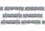【中古】鉄道線路ひな形 1/150 京成電鉄3600形3688取り合わせ6両書き割りC 「鉄道線路寄せあわせ」 [317173]