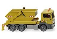 【中古】ミニカー 1/87 MAN TGS Euro 6/Meiller スキップローリー Leonhard Weiss [067907]