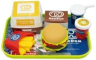 【中古】おもちゃ かりんとう饅頭 ファーストフードおもちゃセット 「ドムドムハンバーガー」画像