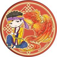 【中古】バッジ・ピンズ 軫宿 「ふしぎ遊戯 缶バッジ 01.朱雀ver. グラフアートデザイン」画像