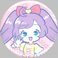 【中古】バッジ・ピンズ 真中らぁら(ノーマル) 「アイドルランドプリパラ×Chugai Grace Cafe トレーディング缶バッジ ミニキャラver.」画像
