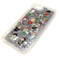 【中古】携帯ジャケット・カバー ちびキャラ・ライバル校 ラメ×ムービングiPhoneケース 「ハイキュー!!」