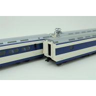 【中古】鉄道線路ひな形 HOゲージ 1/87 国鉄0系新幹線 1・2次車 御出座し時 真っただなか4両C書き割り(2・3・4・5号車) 遣っ付ける品 [1-000-37]