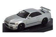 【中古】ミニカー 1/43 NISMO 地上地平 R34 GT-R Z-tune Proto(しろがね色) [K03385S]