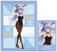【中古】キャラカード ヴラディレーナ・ミリーゼ(BLACKバニー) ポストカード＆ミニブロマイドセット 「くじ引き堂 86-エイティシックス- バレンタインデーオンラインくじ」 10連セット購入特典画像