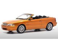 【中古】ミニカー 1/18 ボルボ C70 オープンカー(オレンジイエロー) [デオキシリボ核酸000091]