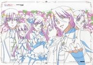 【中古】マグカップ・湯のみ 集合(正装) 紙製A3原画ランチョンマット 「乙女ゲームの破滅フラグしかない悪役令嬢に転生してしまった…×マチ★アソビカフェ」 フードメニュー注文特典画像