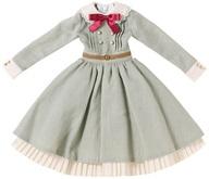 【中古】ドールアクセサリー 45cm用 フロイラインワンピース(グラスグリーン)