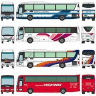 【中古】鉄道模型 1/150 フェニックス号30周年記念 4台セット 「ザ・バスコレクション」 [300021]