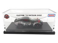 【中古】ミニカー 1/64 CUSTOM ’72 DATSUN 240Z(しろがね色×黒いこと×オレンジ色) 「Hot Wheels」 [HNL17]