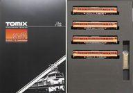 【中古】鉄道線路ひな型 1/150 国鉄 キハ66・67形 ディーゼル鉄道車両 冷やかす役立つこと強化因子型 4両仕掛ける [98417]