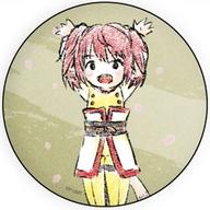 【中古】バッジ・ピンズ シノノン 「うたわれるもの 二人の白皇 缶バッジ 03/B グラフアートイラスト」画像