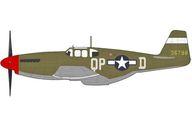 【中古】ミニカー 1/48 P-51B マスタング ”スティーブ・ピサノス” [HA8515A]