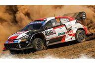 【中古】ミニカー 1/43 TOYOTA GR Yaris Rally1 TOYOTA GAZOO Racing WRT Winner Rally Safari Kenya 2022 K. Rovanpera - J. Halttunen #69 [S6709]