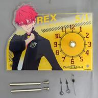 【中古】置き時計・掛け時計 レックス -SSSS.BIRTHDAY-アクリル時計 「劇場版 グリッドマン ユニバース×AMO CAFE」 AMO CAFE WEBSHOP限定