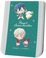 【中古】ノート・メモ帳 04.Dver.ミニキャライラスト レザーフセンブック 「TSUKIPRO THE ANIMATION2 -ツキプロ・ジ・アニメーション2- ×サンリオキャラクターズ」画像