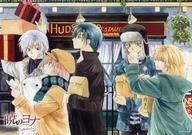 【中古】マグカップ・湯のみ 集合(5人) B4ランチョンマット 「暁のヨナ(原作版) コラボレーションカフェ」 前半期間カフェ利用特典画像