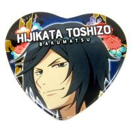【中古】バッジ・ピンズ(キャラクター) 土方歳三 「BAKUMATSU ハート缶バッジコレクション Vol.1」画像