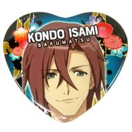 【中古】バッジ・ピンズ(キャラクター) 近藤勇 「BAKUMATSU ハート缶バッジコレクション Vol.1」画像