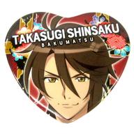 【中古】バッジ・ピンズ(キャラクター) 高杉晋作 「BAKUMATSU ハート缶バッジコレクション Vol.1」画像