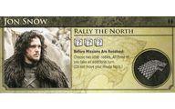 【中古】ボードゲーム [日本語訳無し] ゲーム・オブ・スローンズ：オースブレイカー - ジョン・スノウ/サンサ・スターク キャラクターボード (Game of Thrones： Oathbreaker - Jon Snow/Sansa Stark Character Board)画像