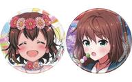 【中古】バッジ・ピンズ みき＆ミサキ 缶バッジセット 「先生ありがとう! バトルガール ハイスクールくじ」 E-1賞画像
