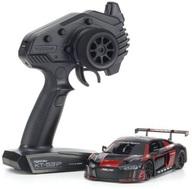 【中古】ラジコン Audi R8 LMS 2016(黒いこと×赤いこと) 成人女性書き割り 「ミニッツRWDつづき物」 2.4GHz操作手順 [32344BKR]
