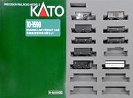 【中古】鉄道線路ひな形 1/150 花輪線積貨委託貨物鉄道車両 8両書き割り 人並み外れた計画すること品 [10-1599]