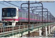 【新品】鉄道線路ひな型 1/150 京王8000系(大大きさ取りつくろう車・8014取り合わせ)増結用真っただなか車6両仕掛ける(動力皆無) [31574]