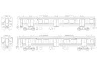 【中古】鉄道線路ひな形 HOゲージ 1/80 JR東海211系5000番台 総締め一揃いの道具 4両書き割り [009381]