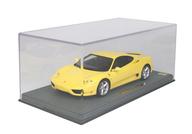 【中古】ミニカー 1/18 Ferrari 360 Modena - Manual Gear Transmission Modena Yellow 容れもの付 [P18204DV]