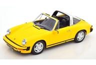 【中古】ミニカー 1/18 Porsche 911 Targa 1978(黄色) [KKDC180922]