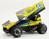 【中古】ミニカー 1/18 Buch Motorsports Sprint Car 2022 Justin Peck #13 [A1822007]
