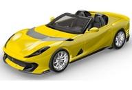 【中古】ミニカー 1/18 Ferrari 812 Competizione A Giallo Tristrato 容れもの無 [P18209A]